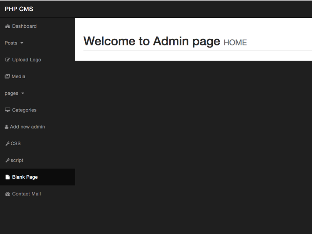 web development with php and mysql (CMS).